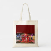 nativiteitsscène - looking@phones keramisch orname tote bag (Achterkant)
