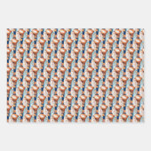 Nativiteitsscène Mary Joseph Jesus Pattern Kerstmi Inpakpapier Vel (Voorkant 2)