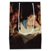 Nativiteitsscène Medium Cadeauzakje (Achterkant)