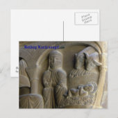 Nativiteitsscène met Mary en het Kind Briefkaart (Voorkant / Achterkant)