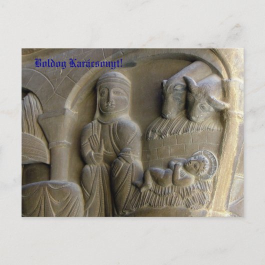 Nativiteitsscène met Mary en het Kind Briefkaart (Voorkant)