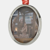 Nativiteitsscène Metalen Ornament (Links)