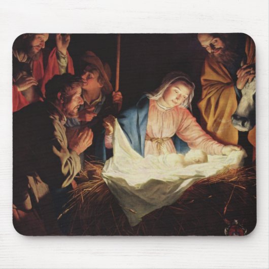 Nativiteitsscène Muismat (Voorkant)