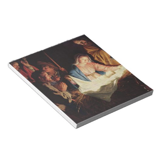 Nativiteitsscène Notitieblok (Schuin)