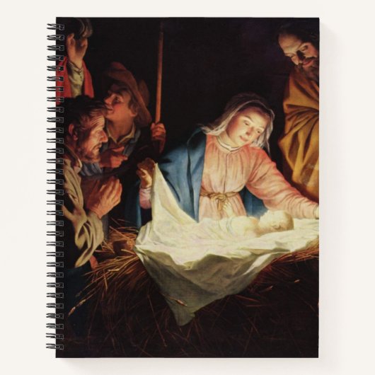 Nativiteitsscène Notitieboek (Voorkant)