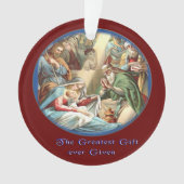 Nativiteitsscène Ornament (voorkant)