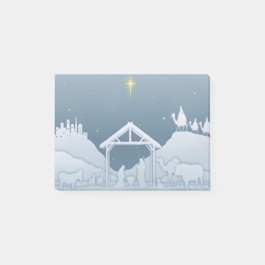 Nativiteitsscène Post-it® Notes (Voorkant)