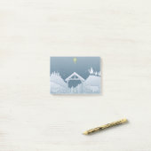 Nativiteitsscène Post-it® Notes (Op bureau)