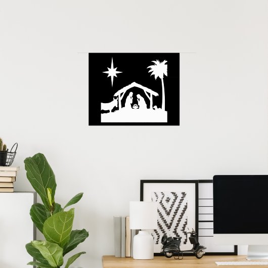 Nativiteitsscène Poster (Thuiskantoor)