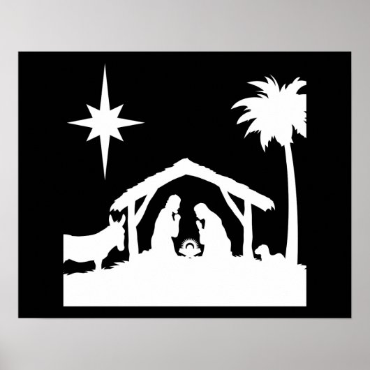 Nativiteitsscène Poster (Voorkant)