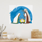 Nativiteitsscène Poster (Keuken)
