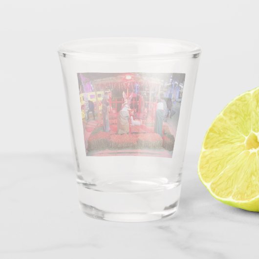 nativiteitsscène shot glas (Achterkant)