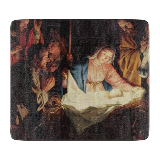 Nativiteitsscène Snijplank (Voorkant)