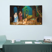 Nativiteitsscène Spandoek (Beurs)