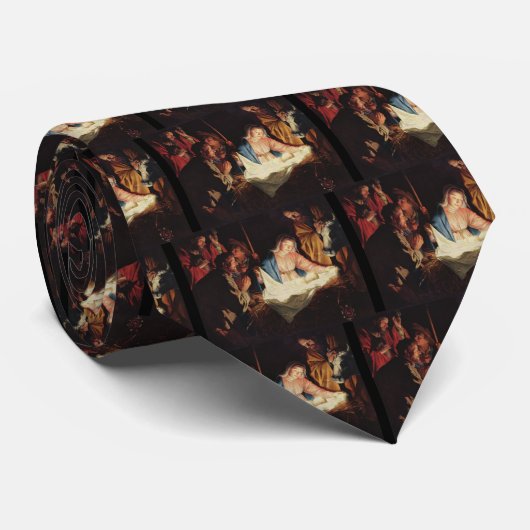 Nativiteitsscène Stropdas (Opgerold)