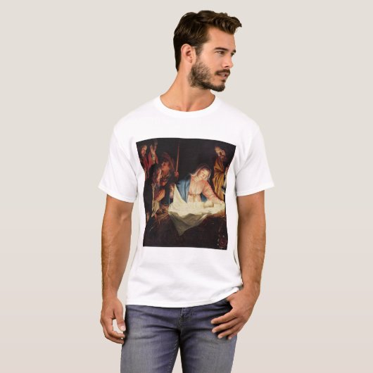 Nativiteitsscène T-shirt (Voorkant volledig)