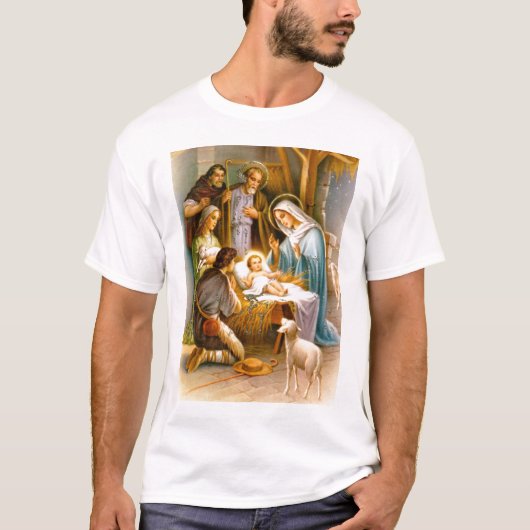  nativiteitsscène t-shirt (Voorkant)