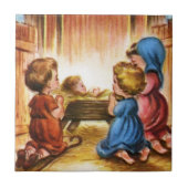  nativiteitsscène tegeltje (Voorkant)