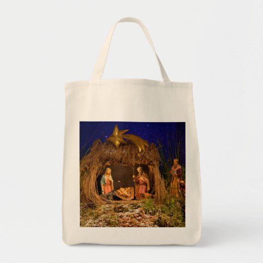 Nativiteitsscène Tote Bag (Voorkant)