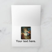 Nativiteitsscène voor Kerstmis - Pierre Feestdagen Kaart (Binnen)