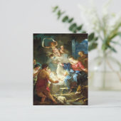 Nativiteitsscène voor Kerstmis - Pierre Feestdagenkaart (Staand voorkant)