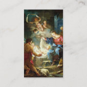 Nativiteitsscène voor Kerstmis - Pierre Visitekaartje (Achterkant)