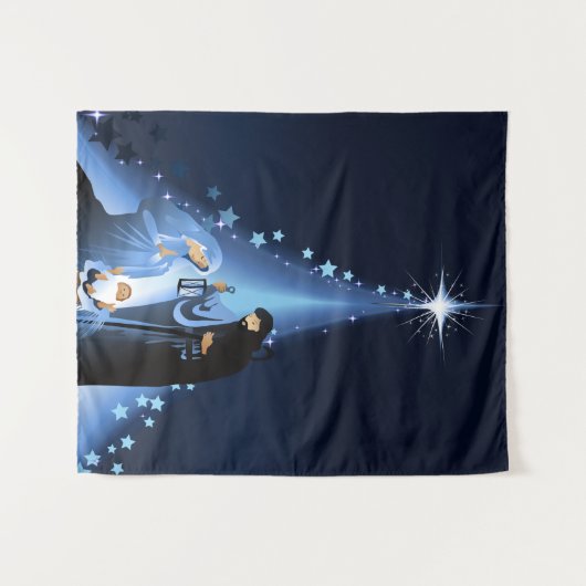 Nativiteitsscène Wandkleed (Voorkant (horizontaal))