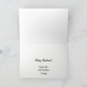 Nativiteitsscène Wieg Maagd Mary Baby Jesus Angels Feestdagen Kaart (Binnen)