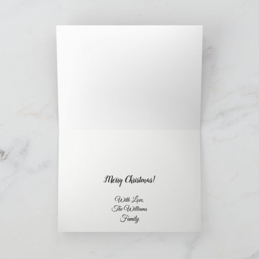 Nativiteitsscène Wieg Maagd Mary Baby Jesus Angels Feestdagen Kaart (Binnen)