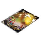 Nativiteitsscène Wieg Maagd Mary Baby Jesus Stars Notitieboek (Linkerzijde)