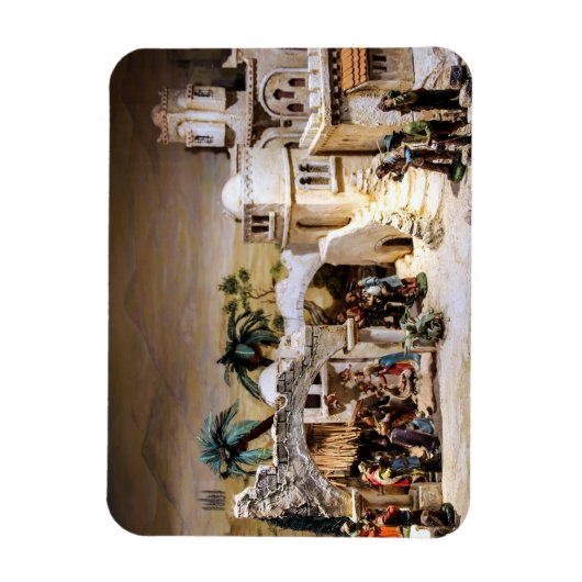 Nativiteitsscènedecoratie voor kerst magneet (Verticaal)