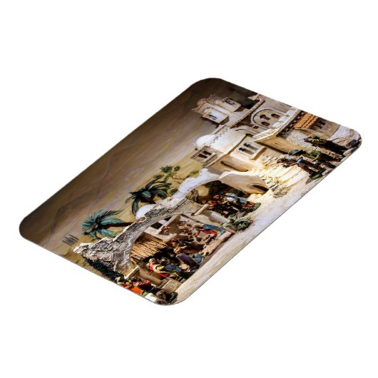 Nativiteitsscènedecoratie voor kerst magneet (Linkerzijde)