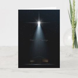 Nativiteitsscènester van David en Stabiel Feestdagen Kaart