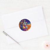 Nativiteitsstickers Ronde Sticker (Envelop)