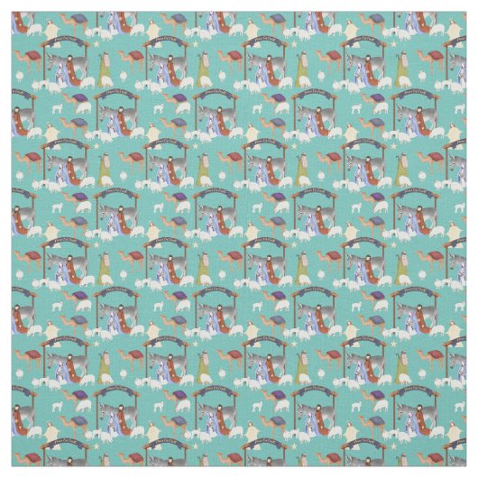 Nativiteitsstructuur Stof (Swatch)