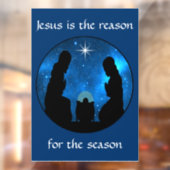 Nativiteitsvensterkoppeling Raamsticker (Vel 2)