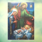 Nativiteitsvensterkoppeling Raamsticker (Vel 3)