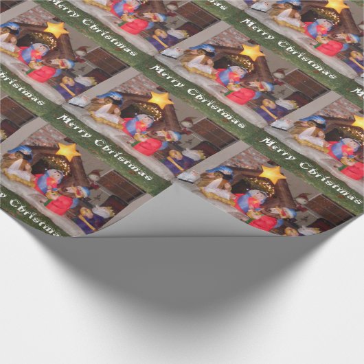 Nativiteitsverlooppapier Cadeaupapier (Hoek)