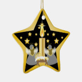 Nativiteitsversiering-Aanpassen Keramisch Ornament (Rechts)