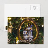 Nativiteitsversiering Briefkaart (Voorkant / Achterkant)