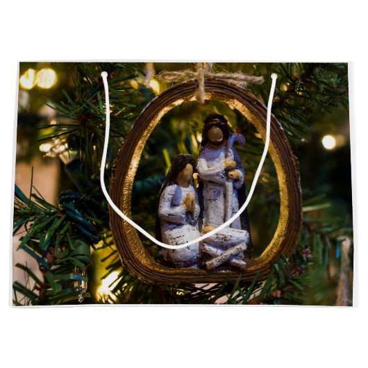 Nativiteitsversiering Groot Cadeauzakje (Voorkant)