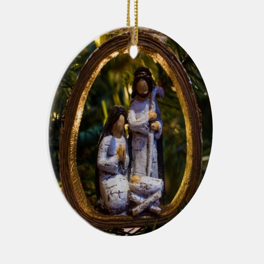 Nativiteitsversiering Keramisch Ornament (Rechts)