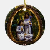 Nativiteitsversiering Keramisch Ornament (Voorkant)