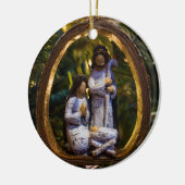 Nativiteitsversiering Keramisch Ornament (Links)