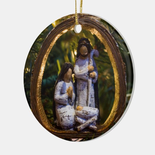 Nativiteitsversiering Keramisch Ornament (Links)