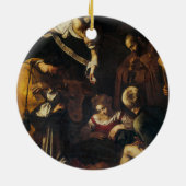 Nativiteitsversiering Keramisch Ornament (Achterkant)