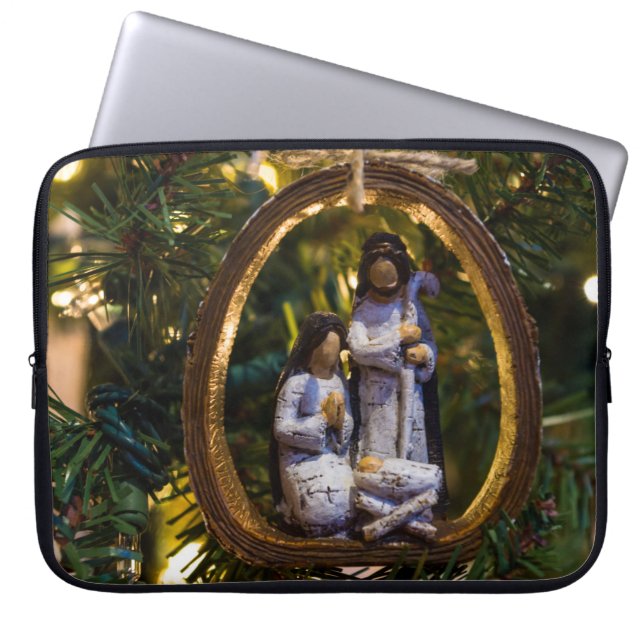 Nativiteitsversiering Laptop Sleeve (Voorkant)