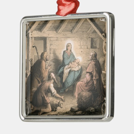 nativiteitsversiering metalen ornament (Links)