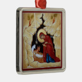 Nativiteitsversiering Metalen Ornament (Rechts)