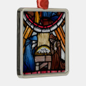 Nativiteitsversiering Metalen Ornament (Rechts)